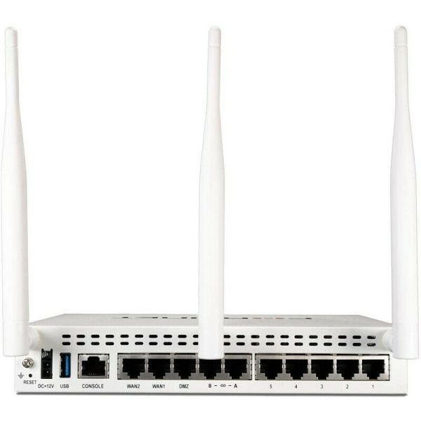 Fortinet FortiWiFi FWF-60F Wireless Network Security Firewall Switch Management