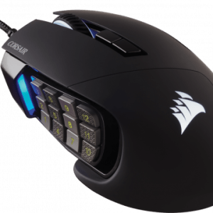 CORSAIR SCIMITAR RGB ELITE OPTICAL MOBA/MMO GAMING MOUSE - BLACK CH-9304211-NA