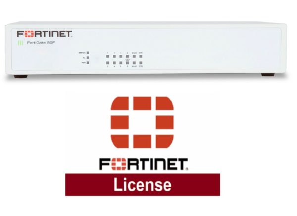 Fortinet FortiGate FG-80F Network Firewall + 3 Year License 24x7 FortiCare UTP