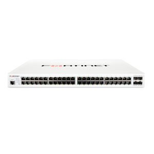 Fortinet FortiSwitch FS-148E-POE Layer 2 Managed Switch 48xGE RJ45 LAN port 370W