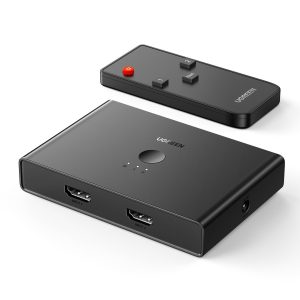 UGREEN HDMI 2.0 2-IN TO 4-OUT + OPTICAL (SPDIF) / 3.5 MM SWITCHER