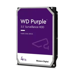 WD Purple 4TB Surveillance Hard Drive 256MB 3.5 Inch SATA III (WD42PURZ )