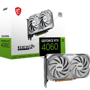 MSI GeForce RTX 4060 VENTUS 2X WHITE OC