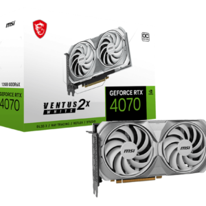 MSI VENTUS GeForce RTX 4070 2X WHITE 12G