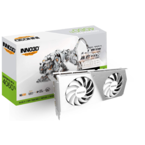 Inno3D RTX 4060 Ti 16GB TWIN X2 OC White Graphics Card