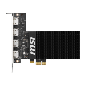 MSI GT 710 2GD3H 4HDMI 2 GB GDDR3 PCI-E 2.0 1600 MHz 300 W