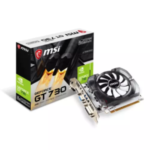 Video Card MSI GeForce GT 730 4GB VGA DVI HDMI 4096x2160 GDDR3 PCI-E x16