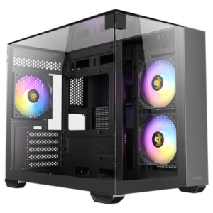 Antec CX600M Trio ARGB PC Computer Mini Tower Case Black CX600M-TRIO-ARGB