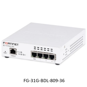 Fortinet FortiGate-31G 4x GE RJ45 ports +3 year fortiCare enterprise protection