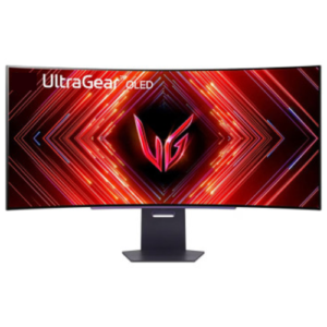 LG 45" UltraGear OLED QHD 240Hz 0.03ms 800R Curved Gaming Monitor 45GS95QX-B