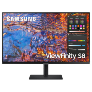Samsung 27" Viewfinity S8 IPS 4K UHD 60Hz 5ms Monitor 16:9 1:1000 S27B800PXP
