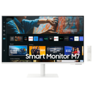 Samsung 32" M7 VA 4K 60Hz 4ms Smart Monitor 16:9 1:3000 HDMI White S32CM703UU