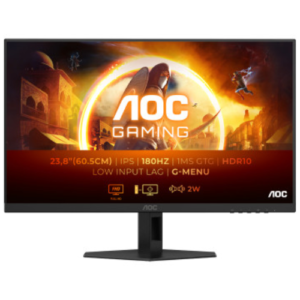 AOC 23.8" Full HD 180Hz 0.5ms IPS Gaming Monitor 16:9 1:1000 300 cd/m2 24G4XE