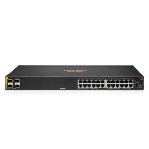 Aruba 6100 24G Class4 PoE 4SFP+ 370W Network Switch