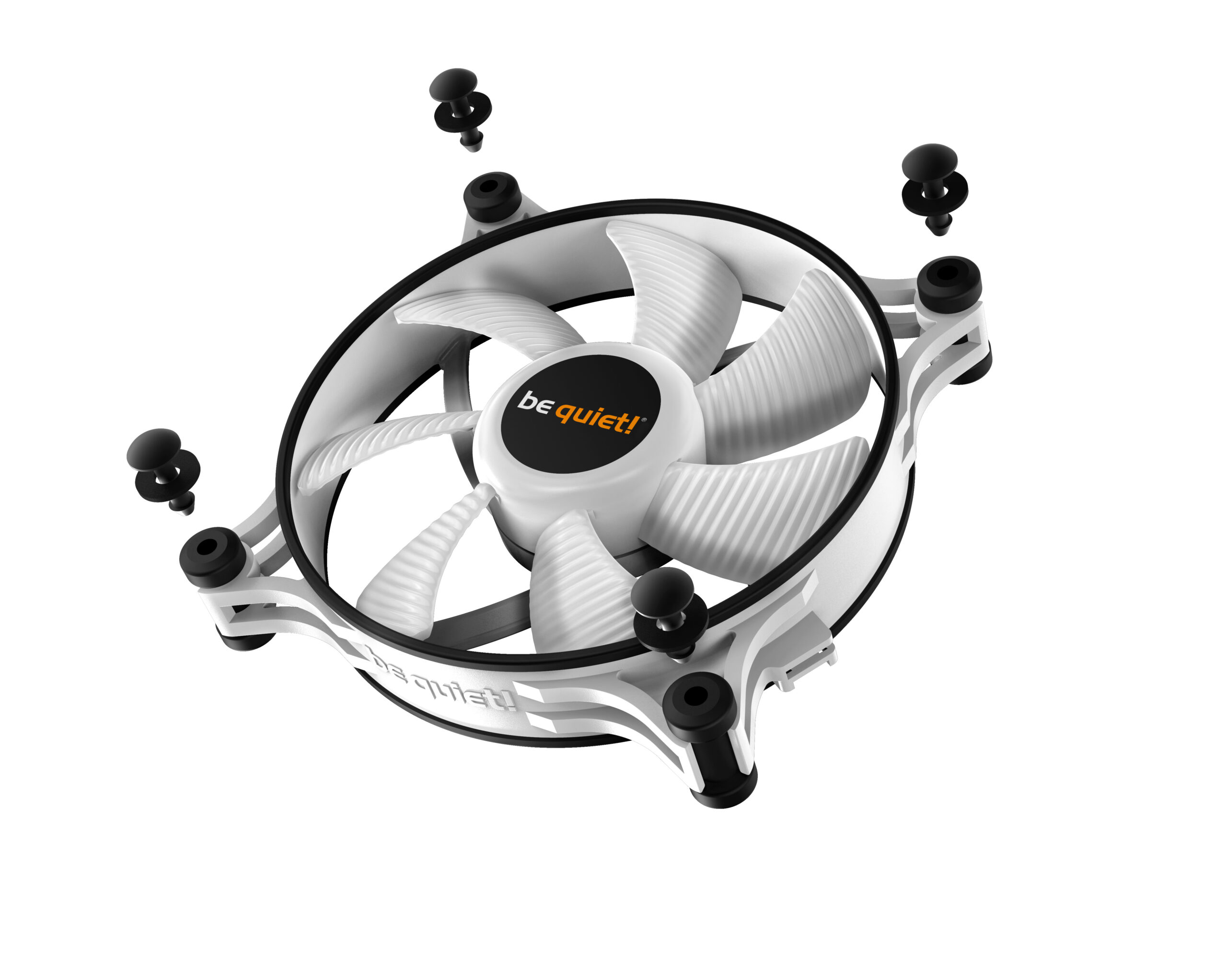 be quiet! Shadow Wings 2 140mm White FAN Case PWM 900RPM - Image 4