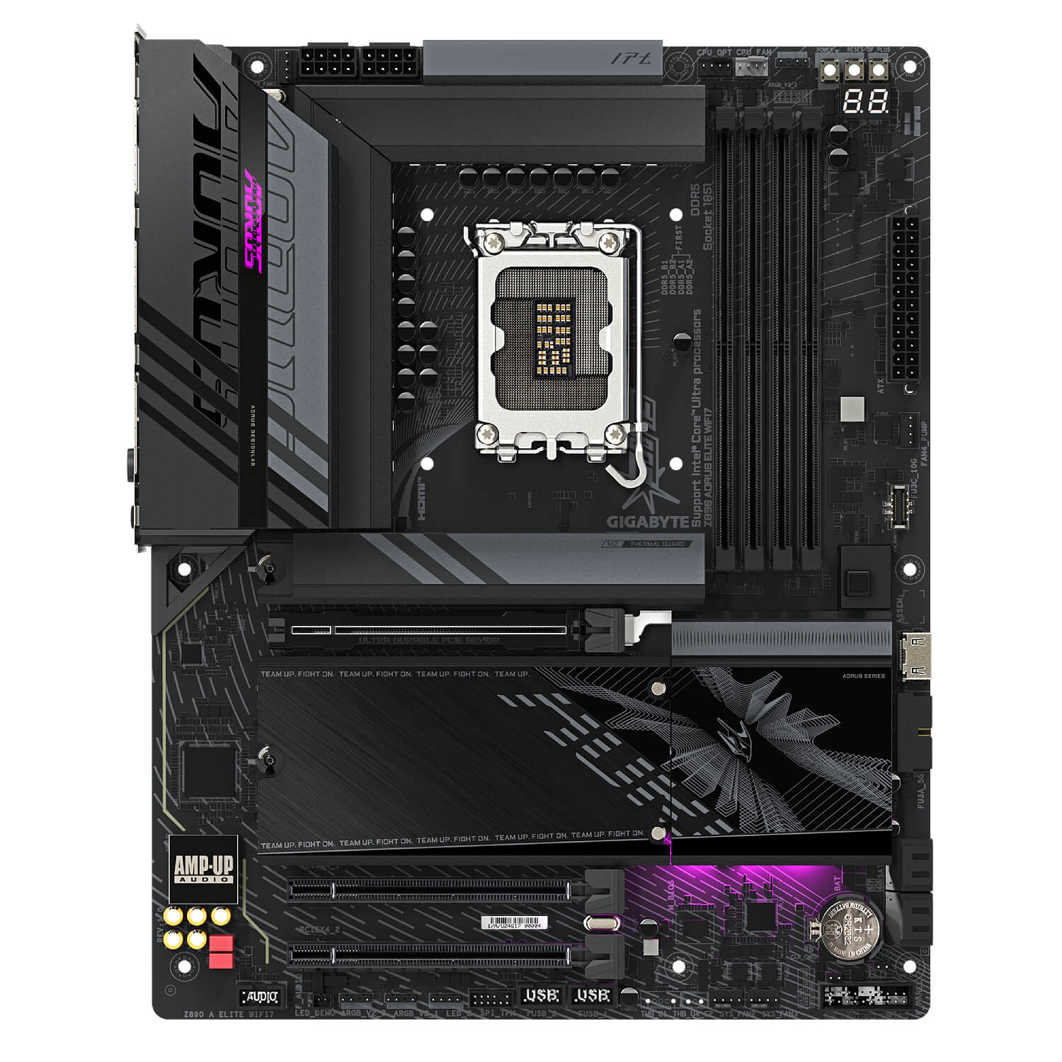 Motherboard Gigabyte Z890 AORUS ELITE WiFi7 Socket 1851 DDR5 - Image 2