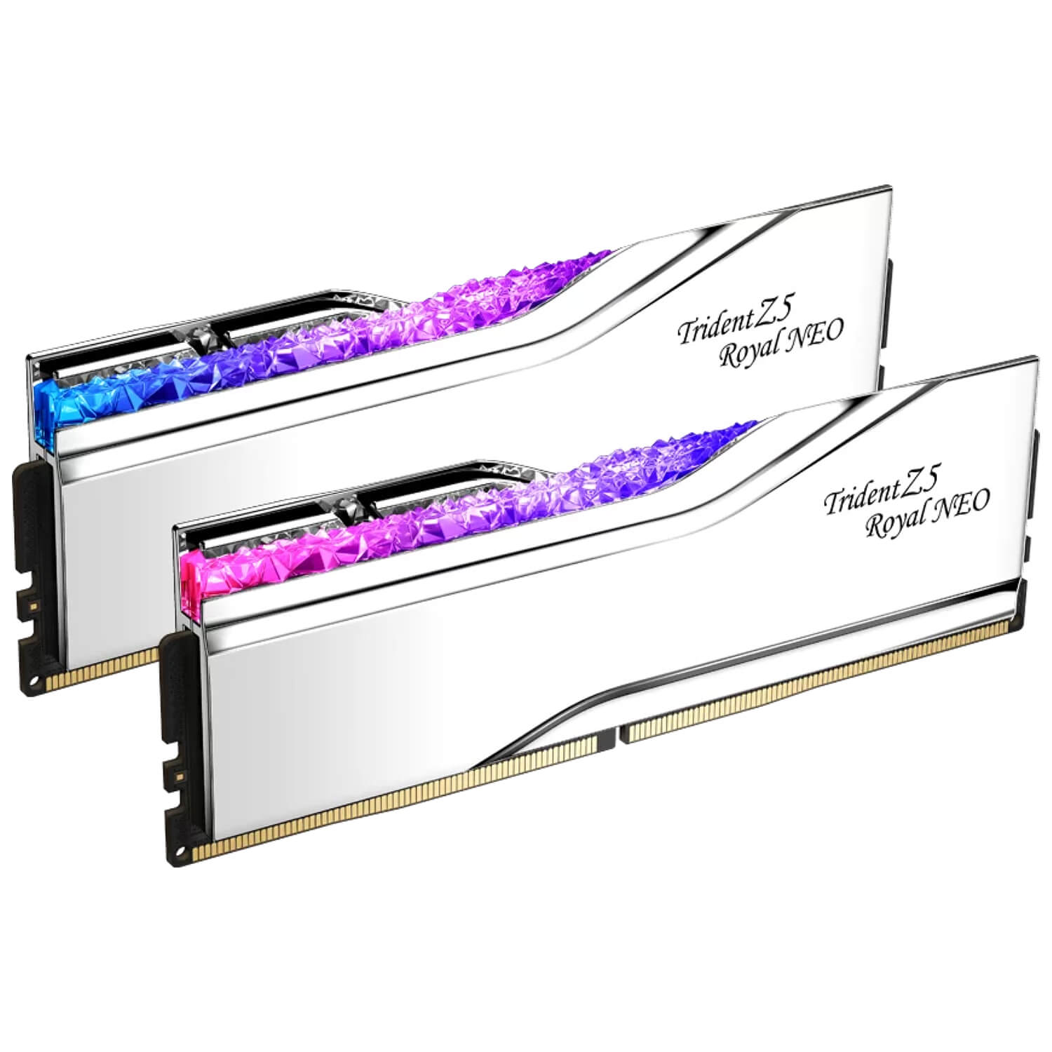 G.Skill DDR5 32GB (2x16GB) 6000 CL28 Trident Z5 Silver EXPO - Image 2