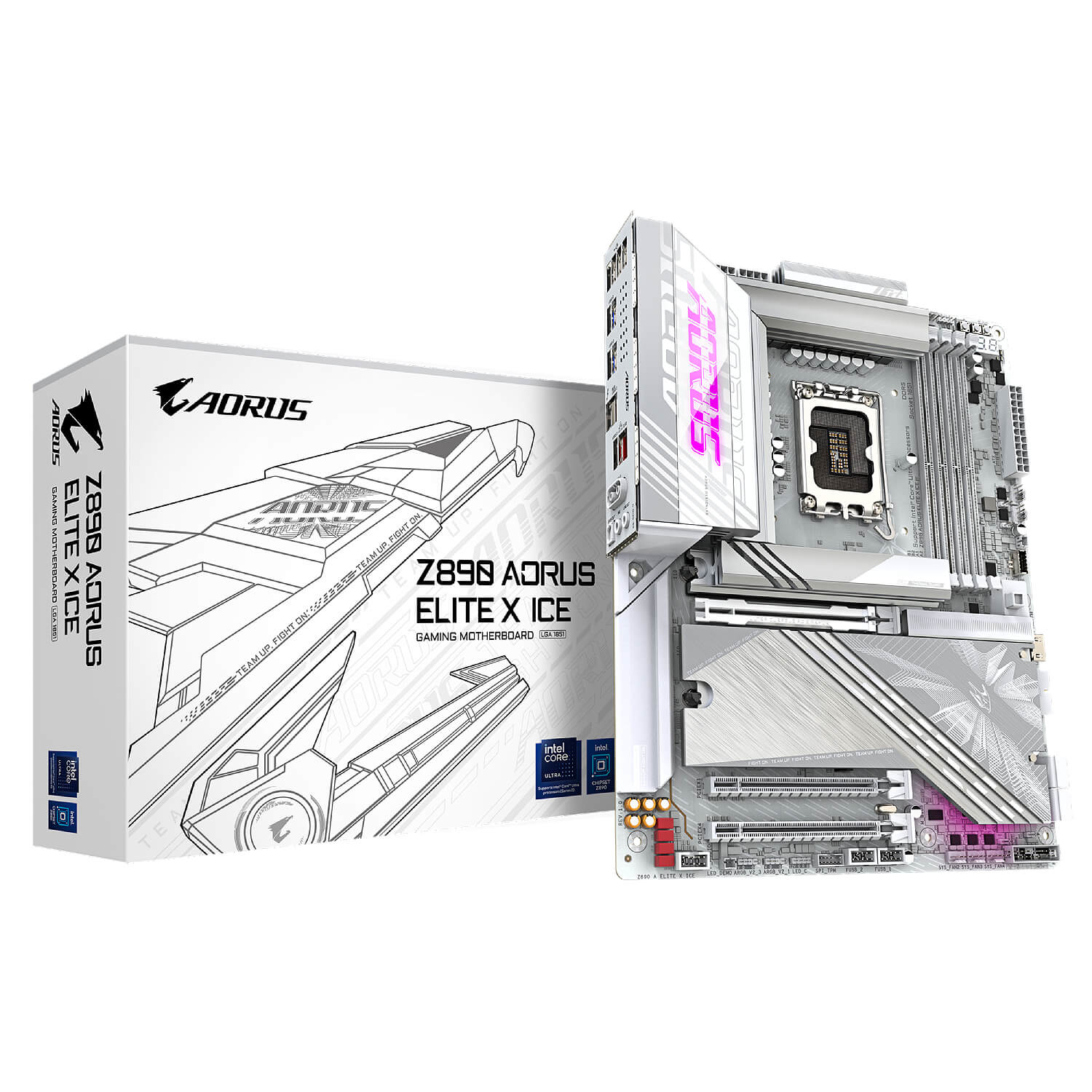 Motherboard Gigabyte Z890 AORUS ELITE X ICE Socket 1851 DDR5