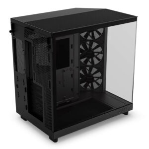 NZXT H6 Flow Black PC Computer Case ATX CC-H61FB-01
