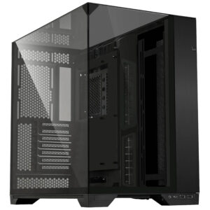 Lian-Li O11 Vision Black Micro ATX PC Computer Mid Tower Case