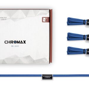 Noctua NA-SEC1 CH.BU chromax.blue 4 PIN 30cm Extension Cable