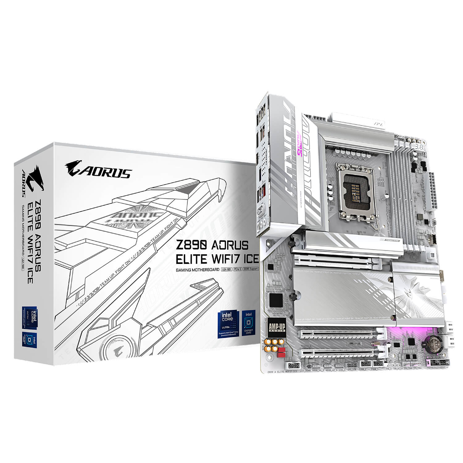 Motherboard Gigabyte Z890 AORUS ELITE WiFi7 ICE Socket 1851