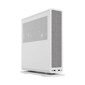 Fractal Design Ridge White mITX PCIe Computer SFF Case