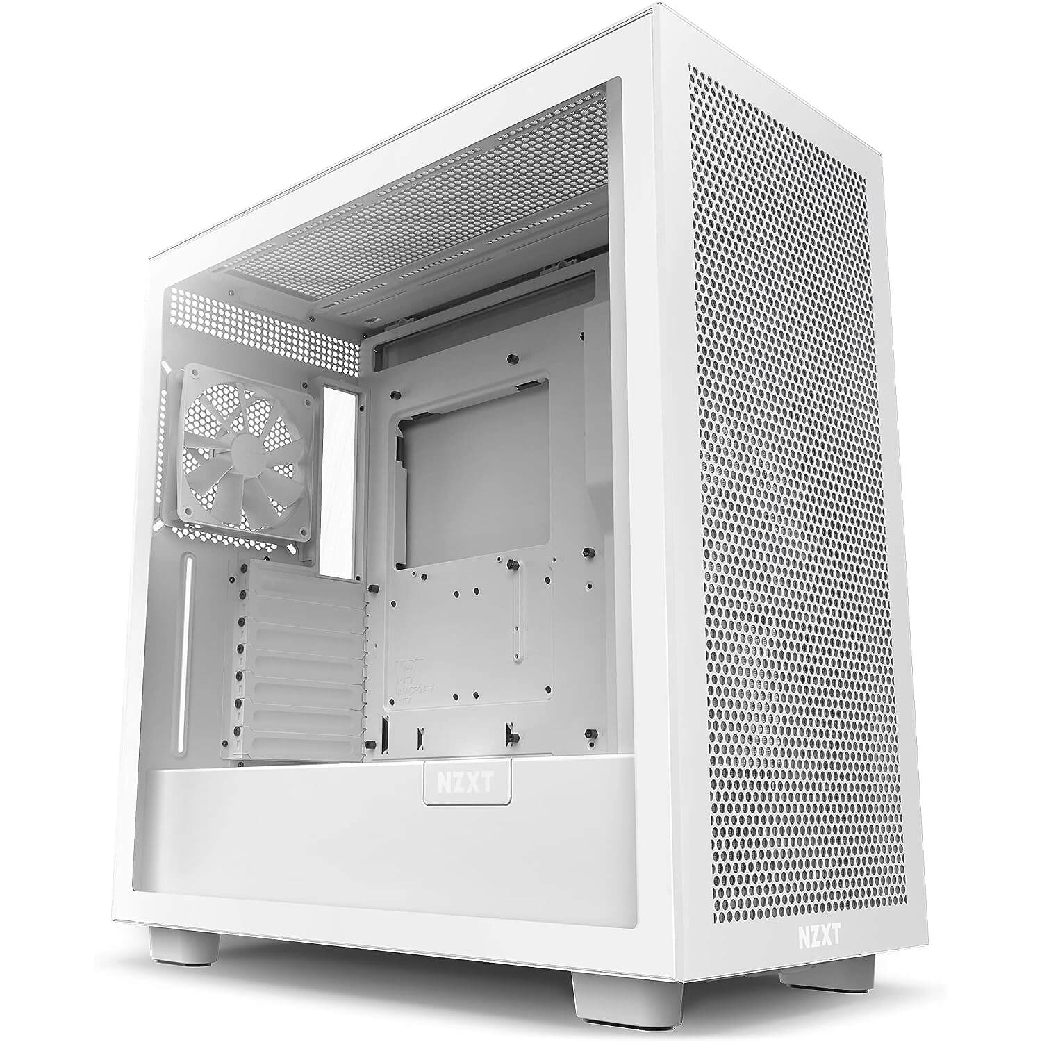 NZXT H7 Flow White PC Computer Mid-Tower Case ATX - Image 7