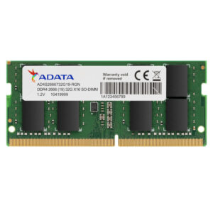 ADATA 16GB 2666MHz DDR4 SO-DIMM 19-19-19 CL