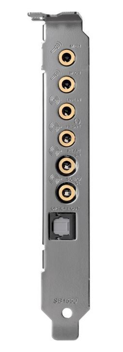 Creative Labs Sound Blaster Audigy Rx Internal Sound Card - 7.1 - Image 3