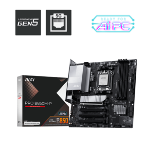 Motherboard  MSI PRO B850M-P MATX AM5 DDR5 AMD B850 SATA III
