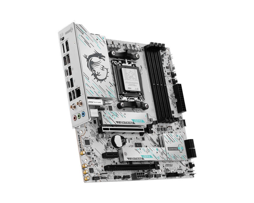 Motherboard MSI B850M GAMING PLUS WIFI AM5 AMD DDR5 SATA III - Image 3
