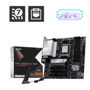MSI PRO B850M-P WIFI Motherboard AM5 DDR5