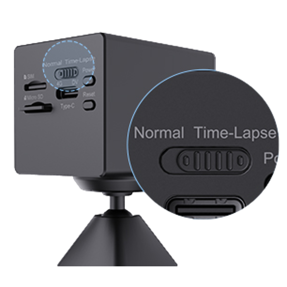 EZVIZ CB2 3MP Black Mini 4G Camera + Backup Battery - Image 3