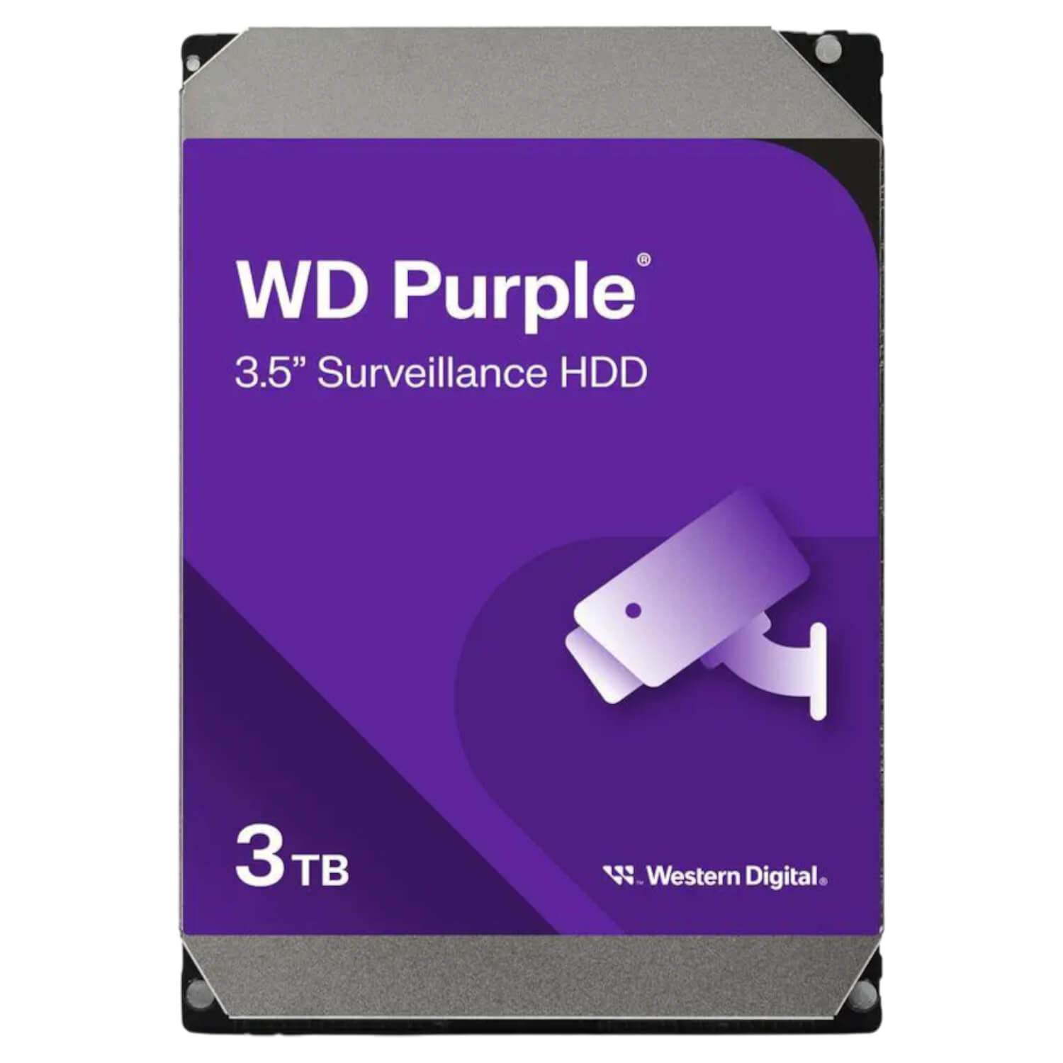 WD 3TB 256MB 3.5" SATA3 Purple HDD 5400 RPM WD33PURZ