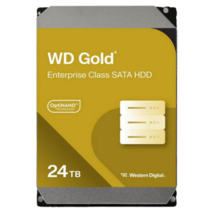 WD 24TB 512MB 7200 3.5" SATA3 Gold Enterprise HDD