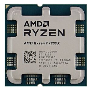 AMD Ryzen 9 7900X AM5 Tray Processor CPU