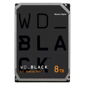 WD 8TB 256MB 7200 RPM 3.5" SATA3 Black Gaming Hard Drives