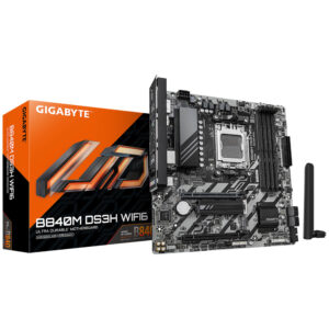 Motherboard Gigabyte B840M DS3H WiFi6 AMD AM5 DDR5 Micro ATX