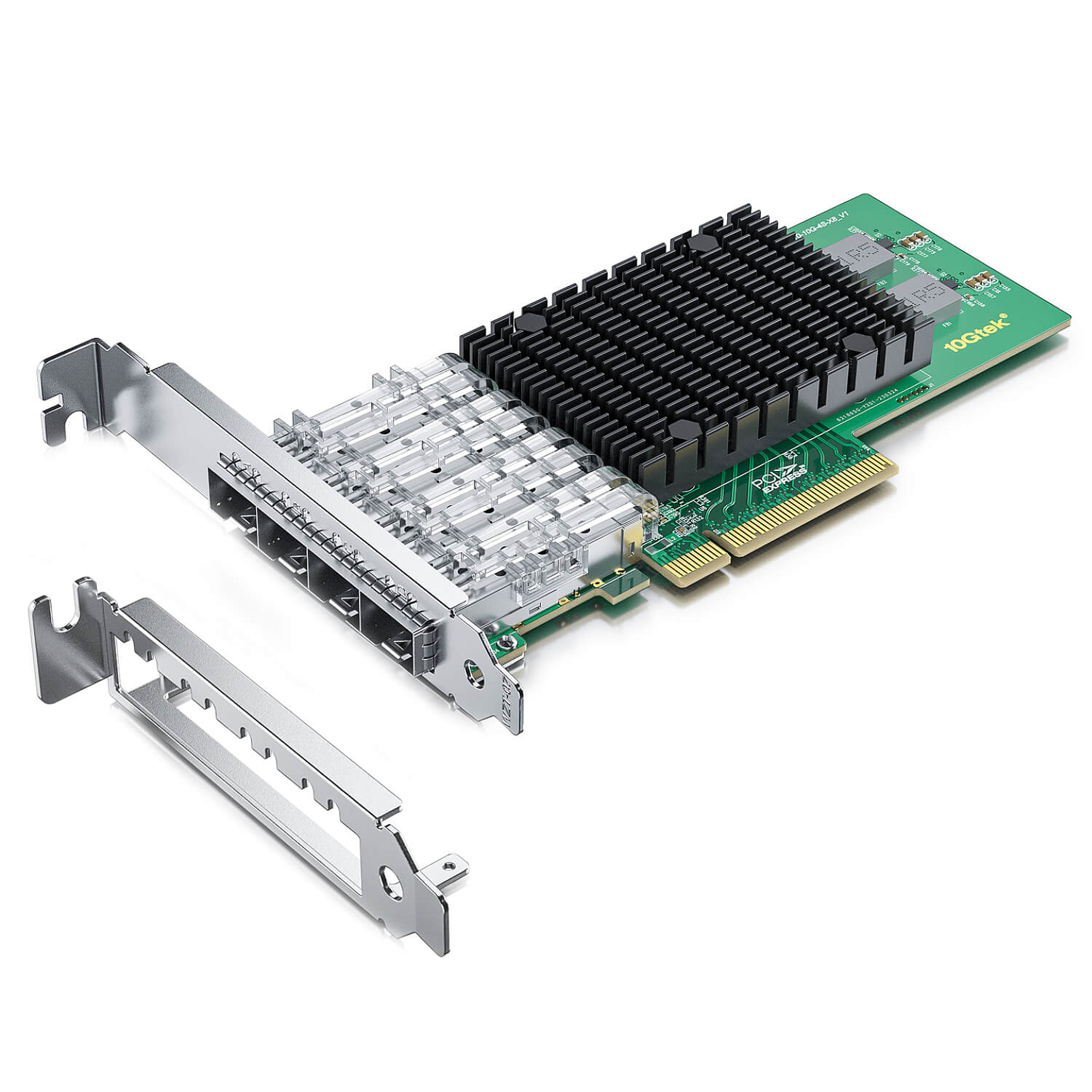 10Gtek 10G Quad SFP+ Port (Intel XL710-BM1) PCIe x8 Network Card