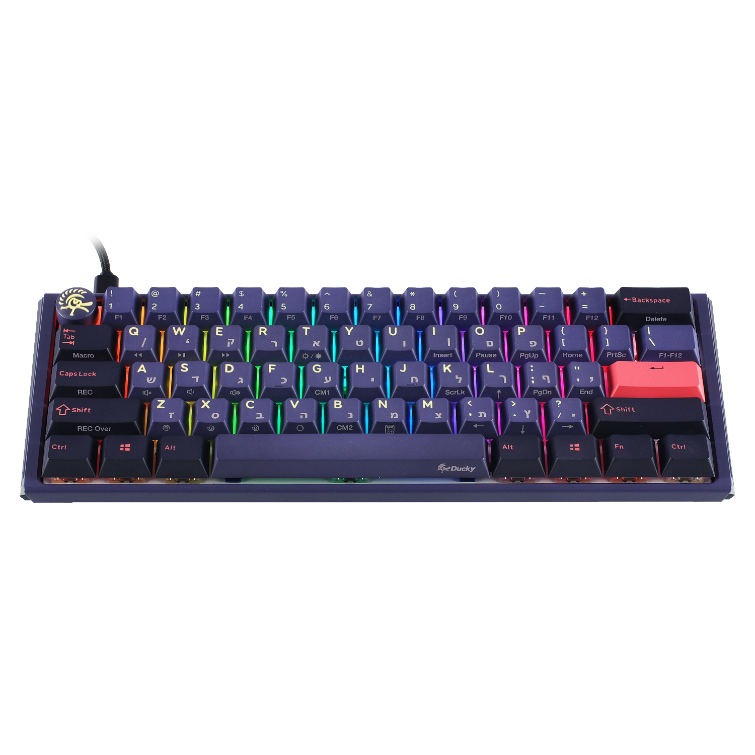 Keyboard Ducky One 3 Mini Cosmic Cherry Brown Switch - Image 4