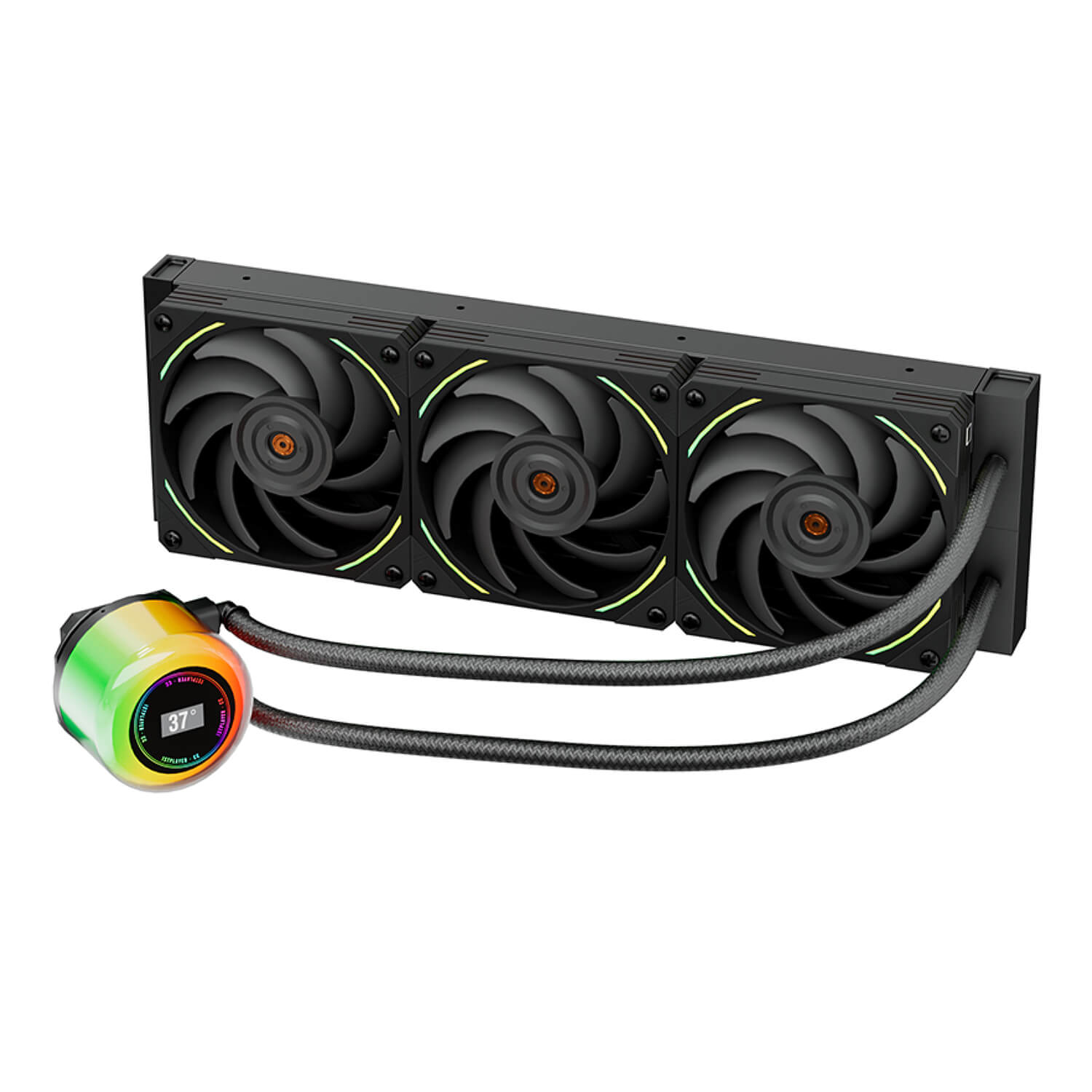 1StPlayer CC-360 CPU Liquid Cooler Black - Image 3