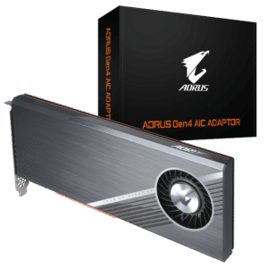 Gigabyte AORUS Gen4 PCIe 4.0 16 Card M.2 RAID AIC Adaptor
