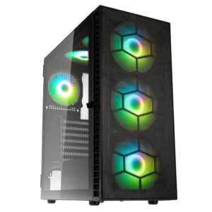 Kolink Observatory HF Plus Mesh ARGB PC Mid Tower Case Black