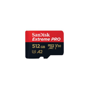 SANDISK 512GB MICRO SD EX 4K 200S Memory Card 38142-512-50