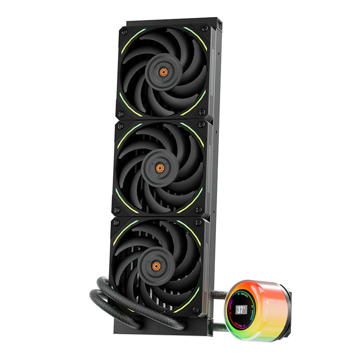 1StPlayer CC-360 CPU Liquid Cooler Black - Image 2