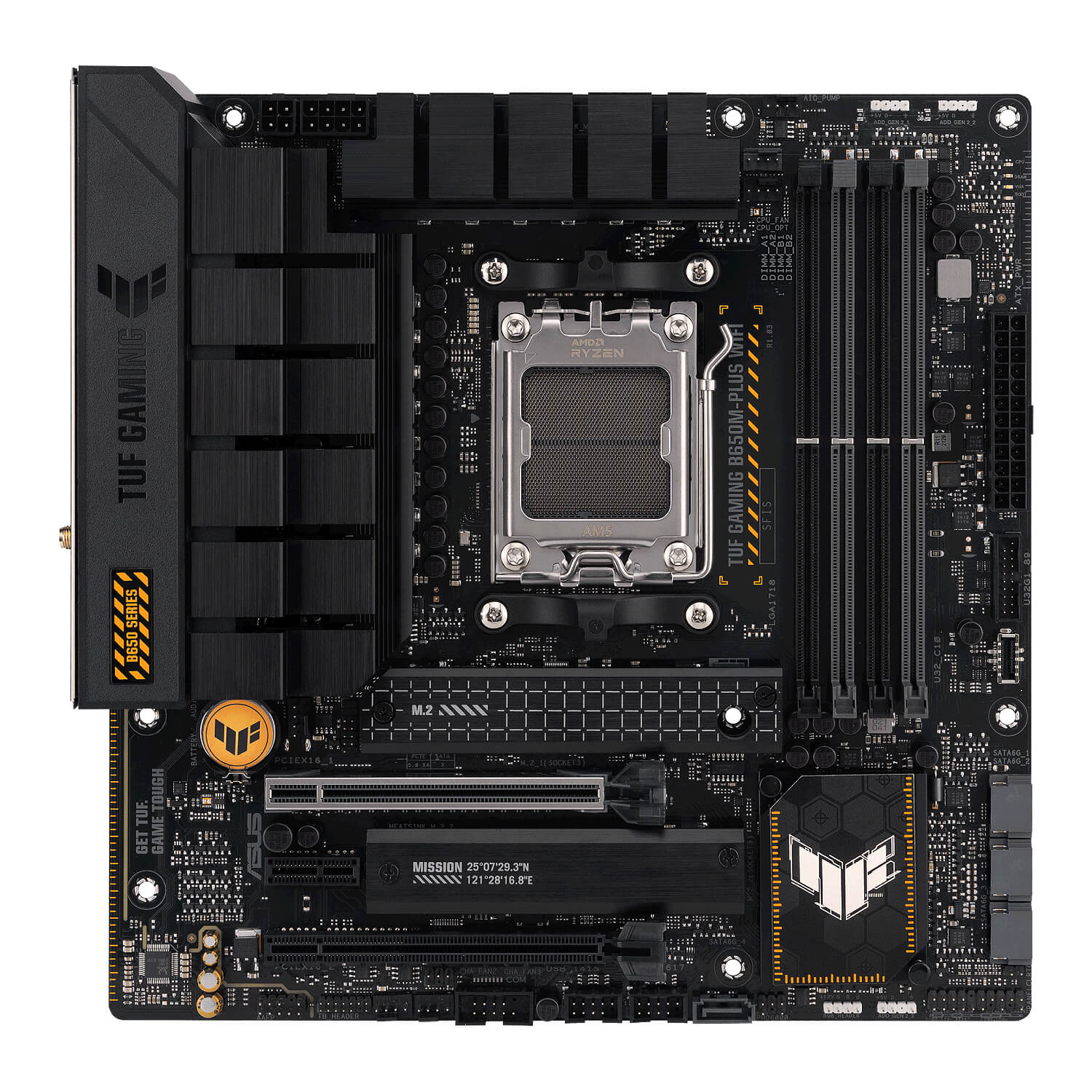 Asus TUF GAMING B650M-PLUS WiFi AM5 DDR5 AMD Ryzen™ - Image 2