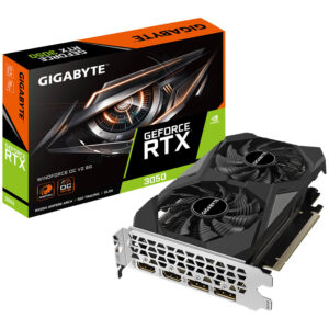 Gigabyte RTX 3050 Windforce 2 OC V2 6GB graphics card GDDR6 HDMI