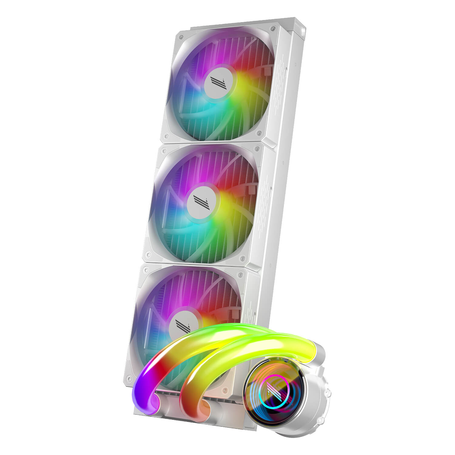 1StPlayer MT360 Infinite Space CPU Liquid Cooler White - Image 3