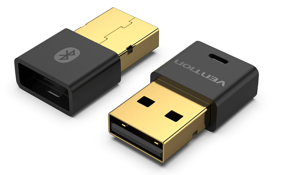 Vention Bluetooth 5.0 AptX Gold Plated Mini Adapter USB 2.0 - Image 2